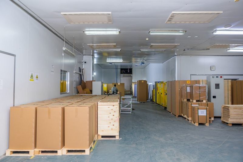 Wuxi Huanawell Metal Manufacturing Co.,Ltd. chaîne de production de fabricant