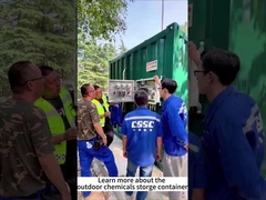 Vous recherchez des solutions professionnelles pour le stockage de produits chimiques en plein air?