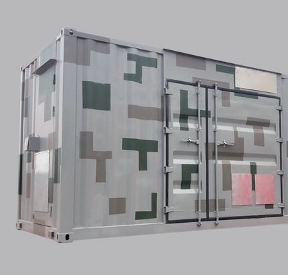 Unités de stockage spécialisées Contenant militaire Acier au carbone Q235B Matériau