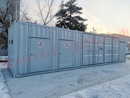 Container étanche, stockage par batterie avec contrôle de température intelligent pour un stockage d'énergie sûr