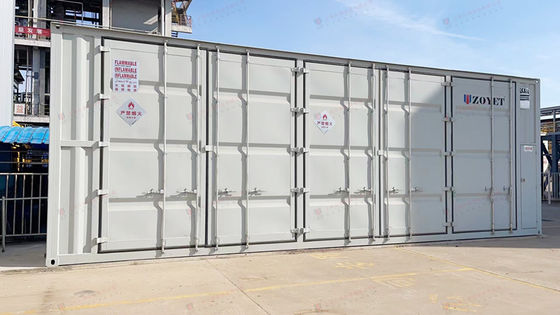 Système de stockage d'énergie à batterie industriel en conteneur Taille personnalisée