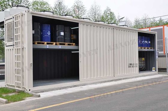 Q235B Contenant de stockage de produits chimiques Contenant de stockage en acier au carbone