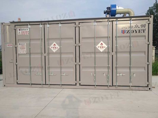 Contenant de stockage d'acide chlorhydrique chimique sur mesure