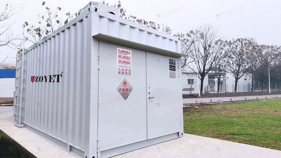 Q235B Container de transport maritime à énergie solaire à hauteur de 20 pieds