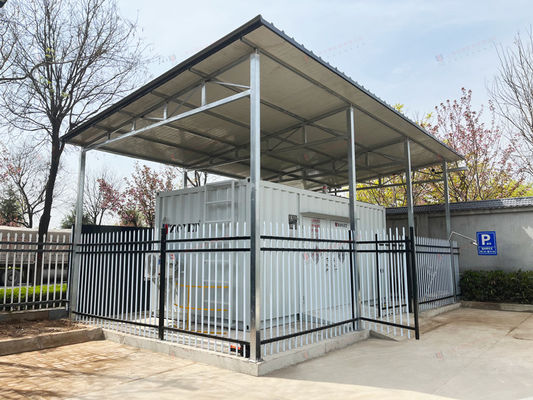 Réservoir d'énergie réutilisable en conteneurs de capacité personnalisée
