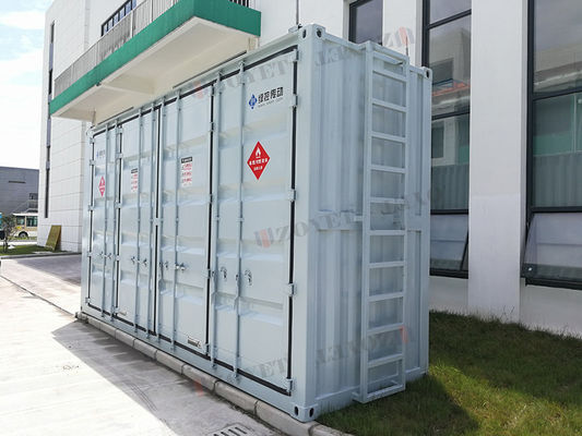 Système de stockage d'énergie de conteneur sur mesure pour des performances élevées