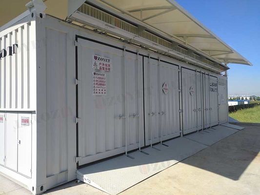 Container de traitement des eaux usées personnalisé