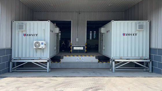 Portes personnalisées de type centre de données modulaire en acier hautement courbé