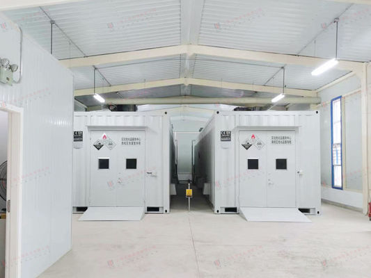 Centre de données modulaire de conteneurs de transport personnalisé