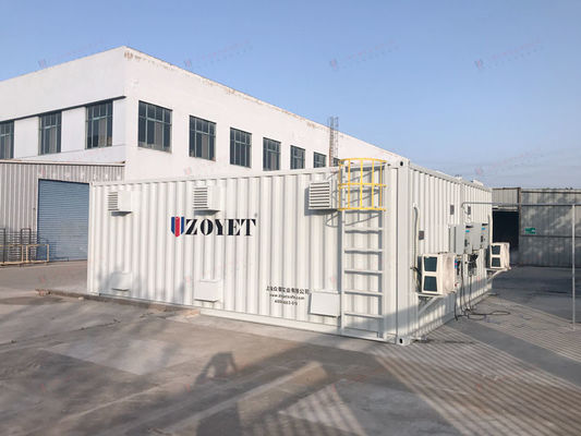 Container de charge de batterie extérieur de 20 pieds avec salle d'essai de batterie lithium-ion intégrée pour les batteries de grande capacité