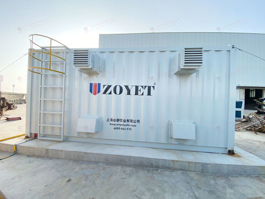 Containers de déménagement portables personnalisés pour laboratoire