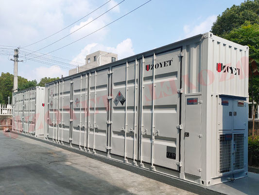 Container d'alimentation photovoltaïque à porte de grande capacité sur mesure