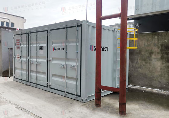 Récipient de solution de stockage d'énergie sur mesure avec des caractéristiques et une capacité personnalisables