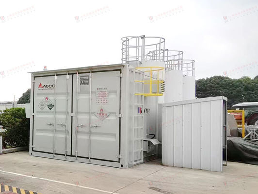 Container d'abri personnalisé en Q235B / SPHC avec portes et accessoires sur mesure
