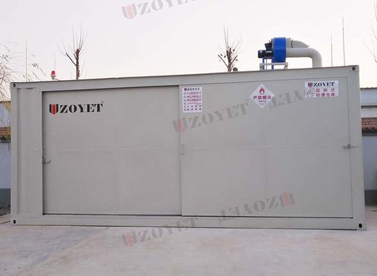 Containers de stockage de bitume de 20 pieds Solutions de transport et de stockage de bitume