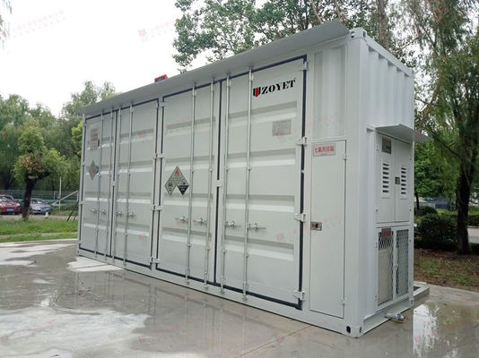 Container de réservoir d'asphalte de 40 pieds Container de réservoir de bitume avec système de chauffage