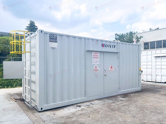 Container de centre de données personnalisé de 20 pieds, maison de conteneurs préfabriquée pour les centres de données modulaires